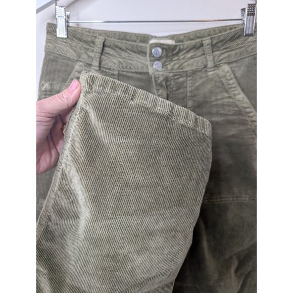 PILCRO The Wanderer Relaxed-Leg Corduroy Pants Women's Size 27 Sahara - Picture 5 of 12